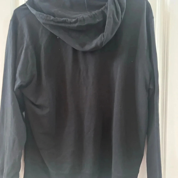 Kim Rodgers XL black sparkling hoodie casual athletic wear hoodie - Picture 6 of 6